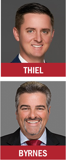 Berger Commercial Realty's Jonathan Thiel and Joseph Byrnes v
