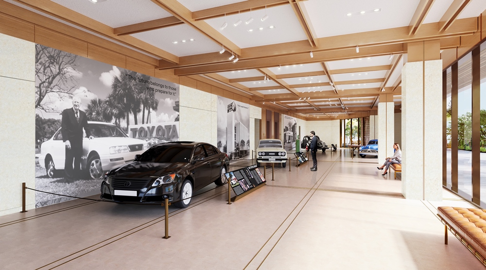 The Jim Moran Foundation_Car Lobby View-Photo Courtesy of Stiles Corporation