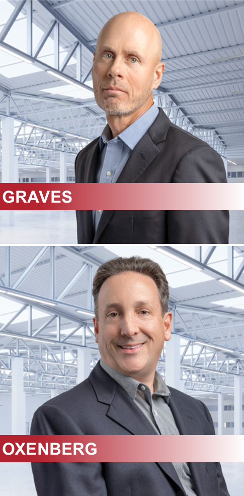 Berger Commercial Realty's Keith Graves and Lawrence Oxenberg v