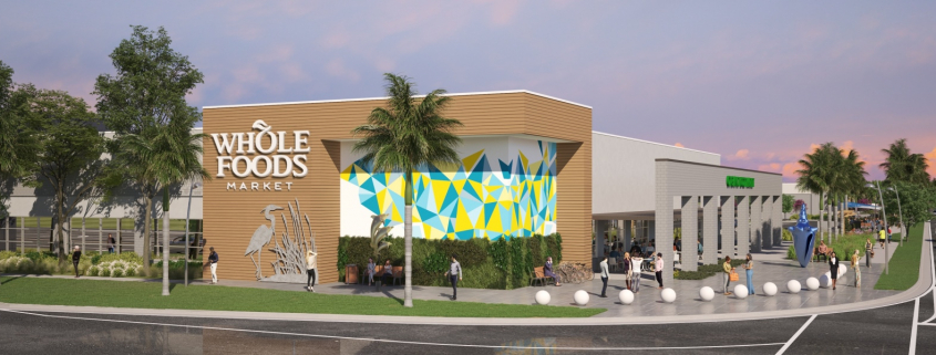 Rendering of Whole Foods-Doral_Image Provided by Bridge Industrial 1800x600