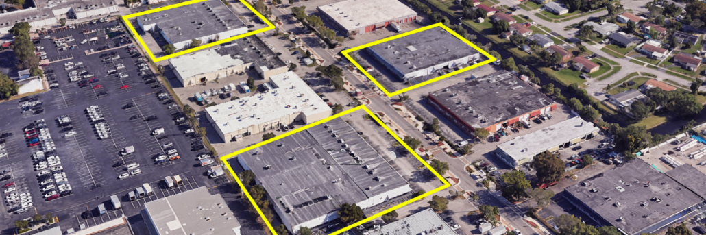 Lauderhill Portfolio at NW 138th Ave Aerial_Photo Provided by Berger Commercial Realty 1800x600