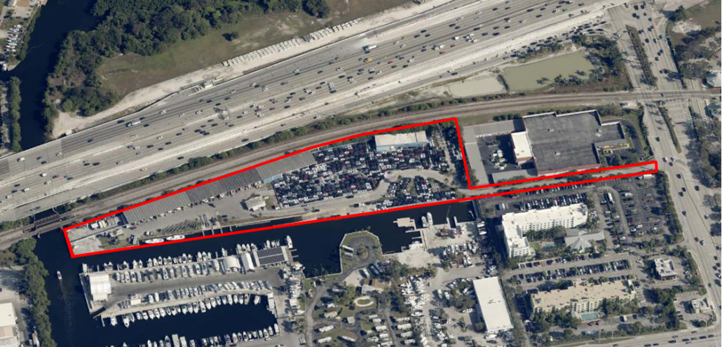 2051 Griffin Rd-Aerial w Outline